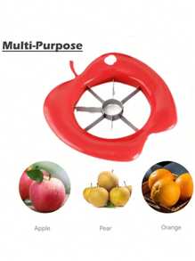 Apple/Pear/Fruit Corer, Plastic With Sharp Stainless Steel Functional Head, Fruit Segmenting Slicer