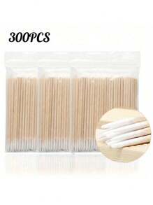 100 Stücke/200 Stücke Holz Nagelpflege Stäbchen, Holz Maniküre Spitzen, Nagellack Korrektur Werkzeug, Nagelpflege Zubehör und Werkzeuge, Schulanfang