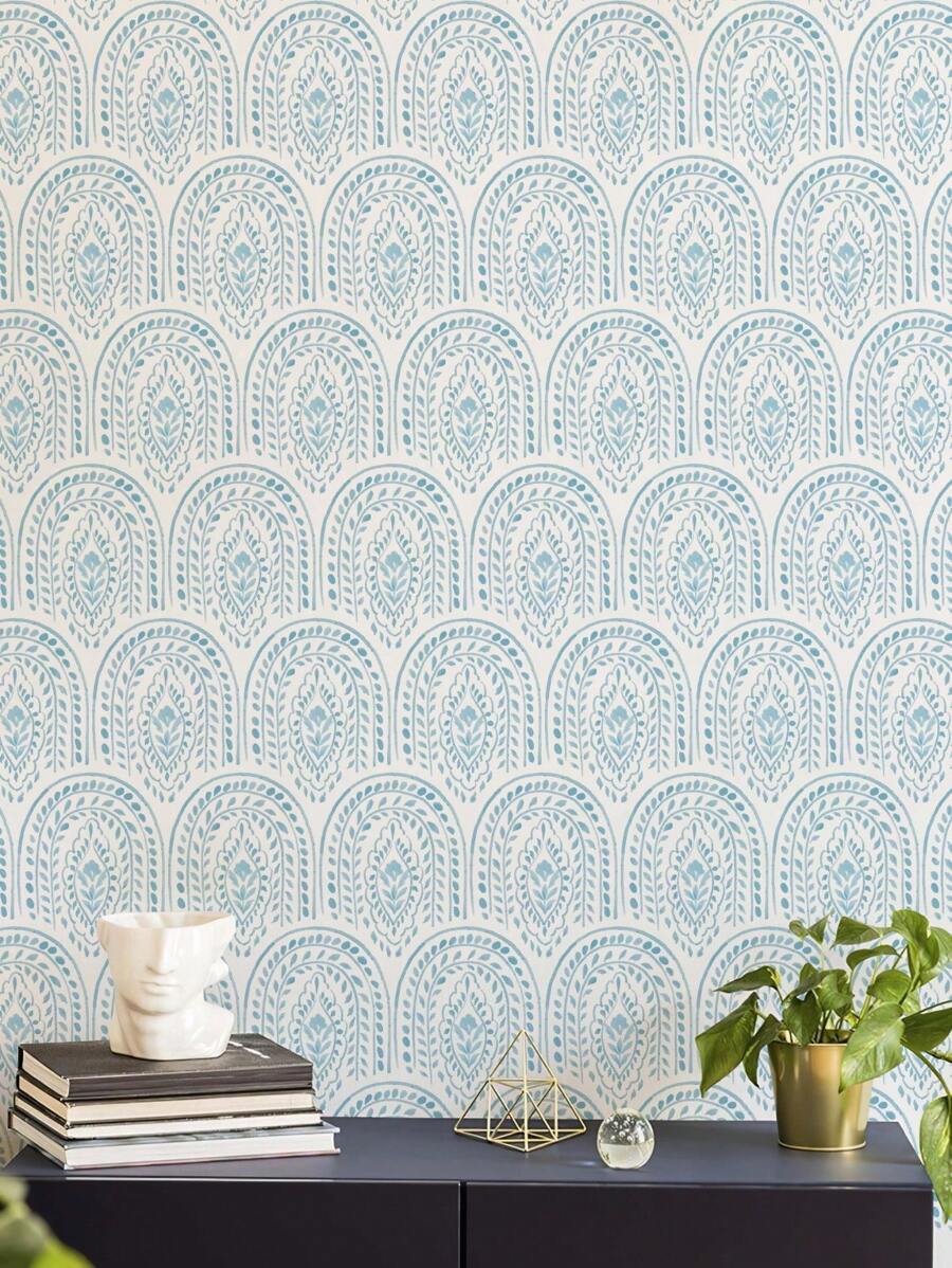 3 M Interior Renovation Green Peel Stick Wallpaper Home Decoration Furniture Cabinets Diy Flower Designs Self-Adhesive Wallpapers For Living Room Luxury
