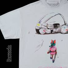 Playeras Hombres Camiseta Con Estampado De Figura Lvcrecia Lucrecia - Blanco - Ver 2