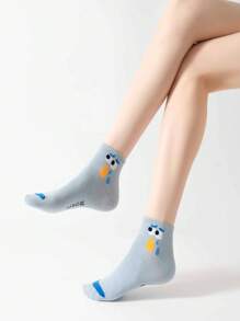 5 Pairs Unisex Funny Novelty Patterned Socks, Suitable For Everyday Wear, A Great Gift For Family And Friends