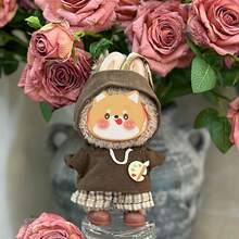 [Clothes Only] 17cm 1st 2nd 3rd Gen Labobo Doll Clothes Outfit, Cute Doll Clothes For Labubu - Multicolor - View 4