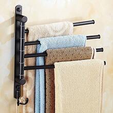 Oil Rubbed Bronze Towel Bars For Bathroom Wall Mounted Swivel Towel Rack - 1 - View 3