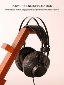 Professional Studio Recording Headphones Audio Headset Wired 3.5mm Hifi Monitor Headphones For Computer Music DJ