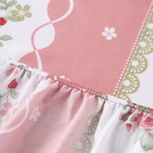 3pcs Printed Bedsheet Set [1pc Bedsheet + 2pcs Pillowcase], No Bed Sheet, No Fill. New Stone Pattern, Soft And Comfortable Fabric. Suitable For Bedroom, Hotel, Dormitory, School, Vacation Rental