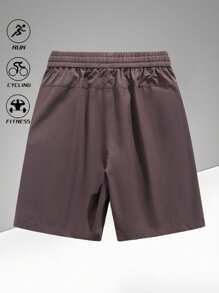 Men's Fashion Casual Workout Striped Print Quick Dry Shorts