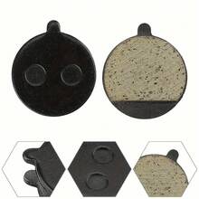 Compatible Disc Brake Pads For Kugoo M4/M4 Pro Scooters And Mountain Bikes - Durable Resin, Black