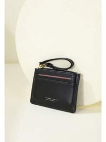 Stylish Exquisite Soft Lychee Buckle Short Multi-Function Large Capacity Wallet Multi-Function Zipper Portable Student Card Clip Coin Purse Cute Fit Suitable Young Student Gift Women Purse For Women Wallet Mini Wallet Purse Wallet Wristlet Wallet