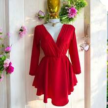 JUMP SUIT TELA LIGERA TEXTURA FRESCA - Rojo - Ver 2