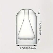 香薰扩散器，无焰精油扩散瓶，简约藤条香薰扩散器，透明玻璃香薰扩散器，适用于家庭、房间装饰、新房、节日礼物、乔迁之喜（仅扩散瓶，不含芦苇） - 透明 - 查看 12