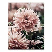 1pc Peony Flower Canvas Painting Nordic Poster Rose Gold Floral Scandinavian Style Print Wall Art Decoration Picture Living Room Decor Optional Frame