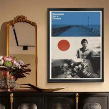 1PC Posters Home Room Bar Cafe Decor Art Wall Painting Picture Optional Frame