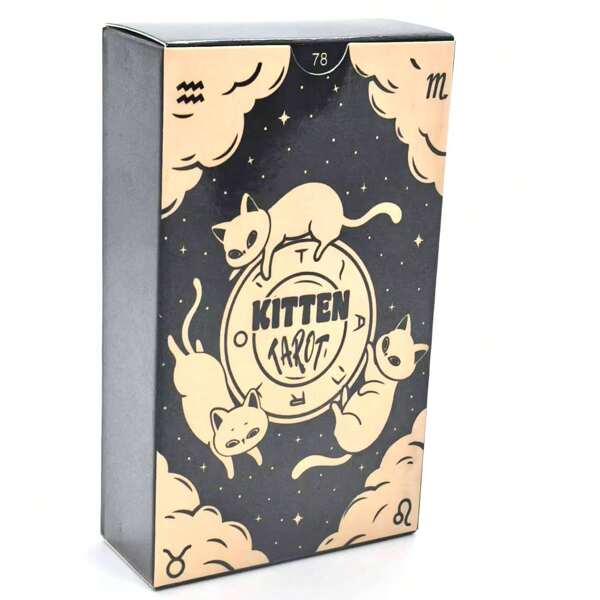 El Tarot del Gatito, un juego de 78 cartas sobre el amor, la vida y que te anima a explorar tu naturaleza animal entre el mundo real y el mundo de la fantasía. (Con guía en PDF)