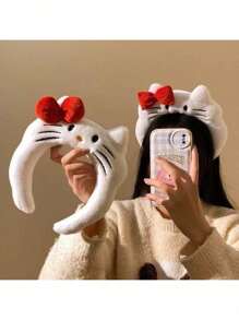 Sanrio 1 szt. Sanrio Hello Kittys Kulomi Characters LimitedCute KT Headband Hello Kitty's Friends, KT Figure Cartoon Cute Figure Ornament Gifts Halloween Decoration Birthday Gifts, Kitty Cat Party Gifts Christmas Gifts