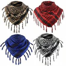 1pc Men's Tactical Desert Military Scarf, Arab Keffiyeh Scarf With Tassel Fringe - Tactical Scarf - View 12