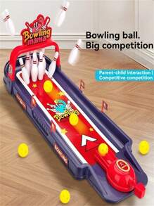 Youth Table Bowling And Football Basketball Launch Kit - Party Interactive Party Games, Indoor And Outdoor Sports Toys