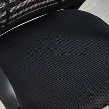 JUICYGOODS HOME & DECOR Office Desk Chair With Adjustable Headrest, Breathable Mesh And Ergonomic Latex Backrest With Nylon Lining, Height Adjustment Lever, Armrests, 360° Swivel Casters And Metal Base - 24/48h Delivery To Mainland Spain - 黑色 - 查看 4