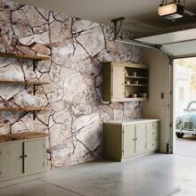 1Roll Brown Retro Brick Wallpaper Peel And Stick Wallpaper Faux Brick Contact Paper Stone Wallpaper 17.3in X196.8/118.1/39.3in Self-Adhesive Removable Wallpaper For Bedroom Living Room Wall Decor Room Decor Home Decor Living Room Decor House Decor Wall Paper Wallpapers Kitchen Kitchen Decor Wall Art