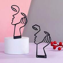 1pc Thinker Desktop Ornament For Living Room Desk Computer Desk Holiday Decoration Home Decoration Desktop Decorations, Best Gift Birthday Graduation
