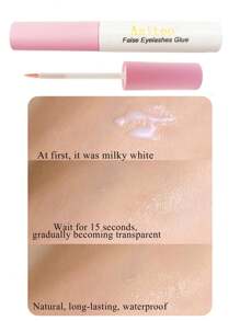 Asiteo 5 Ml Schnelltrocknender Wimpernkleber künstlichen Wimpernverlängerung Langanhaltender Wasserfester Klebstoff Schönheitspflege Make-up-tools Starker Augenwimpern Kleber Mit Box