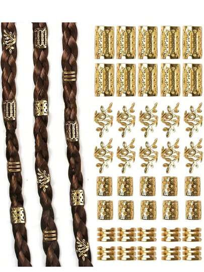 80/40pcs Mixed Golden Dreadlocks Set, Personalized Street Party Braided Hair Clips Summer Hair Accessories Wig Accessories Hair Accessories Hair Tools, Beauty Accessories, Curly Hair Accessorieshair,Hair Accessory,Hair Accessories,Accessories,Hair Accessories Fall,Travel,Hair Tools,Accessories Women,Hair Stuff,Fall,Hair,Hair Accessories,Accessories,Hair Accessories Travel,Hair Accessories,Accessories Women,Hair Accessory,Hair Accessories Women,Hair Tools,Hair Stuff,Stuff,Beauty Accessories,Gifts,Travel,Gifts For Women,Hair Stuff,Stocking Stuffers