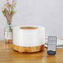 500ML WiFi Aroma Diffuser, 7 Color LED Humidifier, Ultrasonic Quiet Operation, Large Rooms, 6 Ess