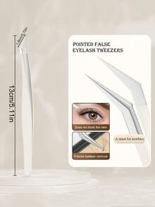Bộ 2 nhíp nối mi chuyên nghiệp chính xác dành cho dụng cụ gắn mi giả Nhíp nối mi DIY Nhíp nối mi cong Lông mi, Bộ dụng cụ dùng trong thẩm mỹ viện dành cho người mới bắt đầu và thợ nối mi chuyên nghiệp Dễ dàng gắn và tháo mi 1 CÁI/2 CÁI - Nhiều màu - Xem 15