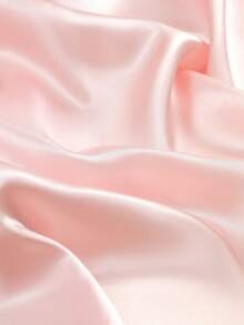 1PC Wedding Bridal Bridal Tinted Robe Silk Robe Wedding Makeup Advanced Dressing Gown Suitable For Hotels, Wedding Parties, Protective Party Wear Back To School - Pink Bridesmaids - View 5