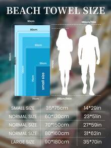 1 件印花沙滩巾、花卉图案游泳巾、浴巾、时尚风格沙滩巾、超强吸水浴巾，适用于浴室、游泳、健身、瑜伽、柔软舒适的超细纤维毛巾、轻便便携、防风防晒、防沙，适合夏季旅行、度假浴室装饰、建议常规尺寸和更大尺寸，（35 * 75 厘米小尺寸毛巾，建议 150 厘米或以上）