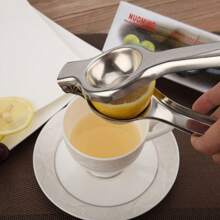 1pc Thick Non-Magnetic Stainless Steel Manual Juice Squeezer/Home Lemon Fruit Press/Kitchen Tool