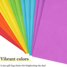 12/24pcs Kraft Paper Gift Bag With Handles, Small Goodie Bags For Birthday Party Favor, Wedding Gift Bags, Shopping Bag, Party Bag, Party Gift Bag - Multicolor - View 5