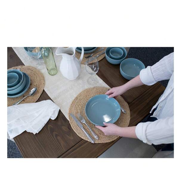 8pcs/Pack Thick Wheat Straw Bone Dish, Japanese Style Small Plastic Snack Plates, Home Use Fruit Tray