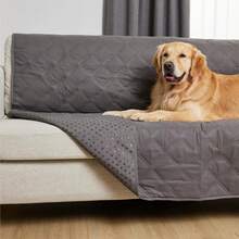 Waterproof Dog Bed Cover, Pet Blanket Furniture, Sofa, Couch, Crate, Car, Sofa Throw Essential Cats And Dogs, Tear And Slip Resistant Leakproof Cushion Cover, 40x50 Charcoal - 木炭 - 查看 1