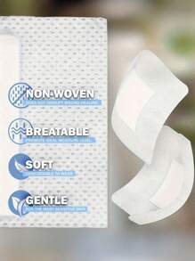 20PCS/5PCS Medical Wound Dressing Patch, Breathable Edge Gauze Pad, Wound Waterproof Patch Medical Sterile Patch Self-Adhesive Wound Dressing Patch For Emergency Kit Bag