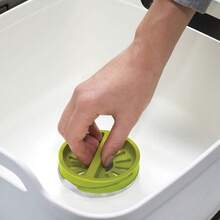 Kitchen Dish Tub Wash Basin With Handles And Draining Plug,, - 綠色 - 查看 2