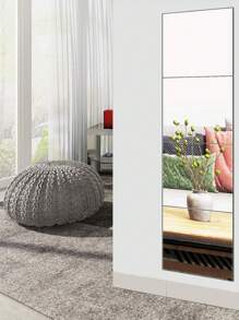 Self-Adhesive Acrylic Mirror, 20*20/30*30/40*40 Cm Frameless Mirror Tile, Suitable For Wall Mounted Makeup Mirror, Gym Mirror, Unbreakable Full-Length Mirror, For Bathroom, Wall Decor, Home Fitness Bathroom Accessories Back To School