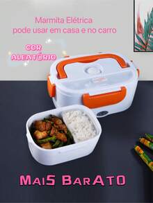 PROMOTION!Electric Lunch Box Can Be Used In The Car And At Home Portable Automatic Thermal Box Pot Random Color - Fast Shipping - 彩色 - 查看 1
