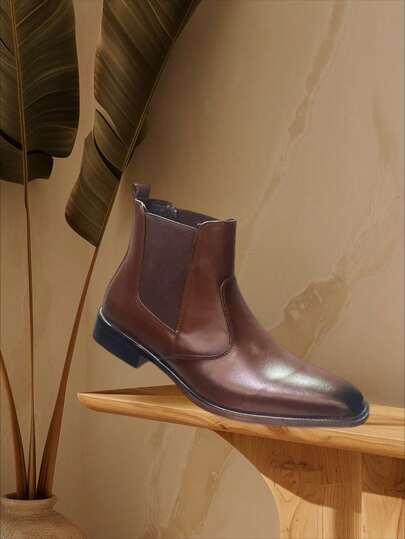 BOTIN CHELSEA HECHO DE PIEL POR DENTRO Y POR FUERA APROPIADO PARA TODO TIPO DE EVENTO EN CUALQUIER EPOCA DEL AÑO, ELEGANCIA,COMODIDAD Y MODA EN UN SOLO PRODUCTO, HECHO DE LA MEJOR CALIDAD, DISPONIBLE NE TALLAS DESDE #25-30 EN COLOR MARRON Y NEGRO SU ESTILO PERMITE QUE ESTE CALZADO SEA APROPIEDO PARA TODO TIPO DE EVENTO INCLUSO PARA TRABAJO NO BUSQUES MAS EL CALZADO DE TUS SUEÑOS LLEGO A TI