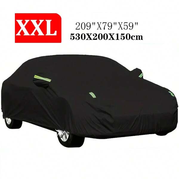 Full Car Cover Waterproof UV Snow Dust Rain Resistant Protection Auto Cover XXL-530*200*150cm/XXXL-540 X 200 X 180cm