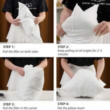 (1 Piece, White) Full Body Pillow - 20"X54", Side Sleeper Oversized Pillow, Sleep Specialized Oversized Bed Pillow - Soft Long Bed Pillow, Hugging Pillow Insert, Home Decor Pillow, Machine Washable (20"X54", 14"X36", 20"X30", 20"X26", 22"X22", 20"X20", 18"X18", 12"X20")