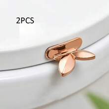 2 Pieces Toilet Lid Lifter, Reducing Contact With The Toilet Lid Handle, Hygienic Adhesive, Toilet Lid Handle Hook, Bathroom Supplies, Toilet Lid Handle Not Dirty, Toilet Toilet Paste Handle Lifter