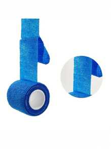 12pcs/Set Sports Wrist Wrap Set, Tear-Off Self-Adhesive Elastic Bandage, Finger Bandage, Ankle Protective Sports Bandage, Elastic Bandage, Breathable Fixed Sports Bandage, Disposable Elastic Band, Wrist Strap, For Sports Exercise Gym Accessories Sales Sports Tape