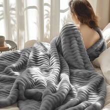 White Throw Blanket For Couch - GentleSoft Cozy Soft Blankets For Women, Cute Small Fleece Throws For Girls, Birthday Gifts For Women Mom, Fathers Day Decor Gifts, , 50x60 Inches - Frost Gray - 查看 1