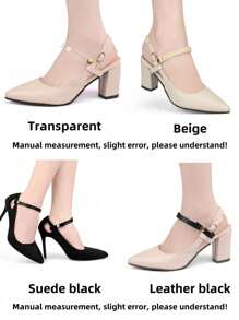 High Heels Bundled Shoelaces Lace Up Women's Summer Sandals With Non Slip Laces, Transparent And Invisible, Women's High Heel Non-Slip Shoelaces, Elastic No Tie Shoe Laces, Multi-Colors, For Women High Heels Women Pumps,No Drop Heel Strap, High Heels, Anti Drop Heel Artifact