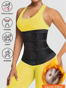 Women's Sports Waist Cincher, Shapewear Belt, Tummy Control Belt, Double-Layer Compression Body Shaper Exercise Waist Belt Suitable For Workout Home Sports And Walk