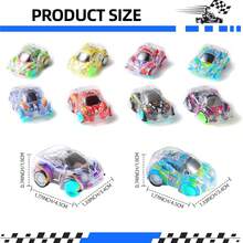 10/20/30/50/100pcs Mini Pullback Cars With Cartoon Transparent Racing Cars And Colorful Shells, Suitable For Teenagers, Inertial Cars Suitable For Back To School, Graduation, Christmas, Halloween Gifts (Random Style And Color) - Multicolor - View 3