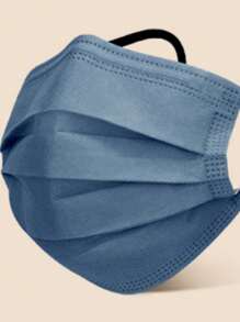 10pcs Mauvelous Color Disposable Independent Packaging Adult Mask, High-Quality Fashion Design For Men And Women, Soft & Breathable Ear Loops