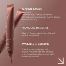 4pcs Lip Butter Balm - Conditioning Lip Mask And Lip Balm For Instant Moisture, Shine And Hydration - Sheer-Tinted, Soothing Lip Care - 彩色 - 查看 8