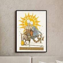 Set Of 1/3/6 Pcs Pop Vintage Wall Arts Posters, Classic Vintage Music Album Covers Posters, Bar, Dormitory, Bathroom, Living Room, Bedroom, Home Decoration Unframed-Style