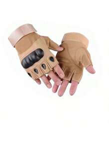 Fingerlose taktische Handschuhe für Herren, Outdoor Radfahren, Radsport, rutschfest, strapazierfähig, Klettern, Training, Fünf-Finger-Handschuhe für Übersee